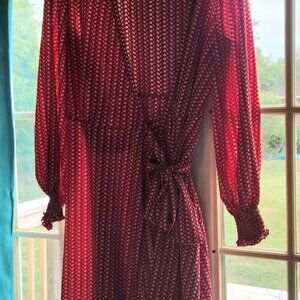 MAX STUDIO WRAP DRESS L